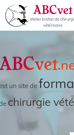 Refonte du site ABCvet