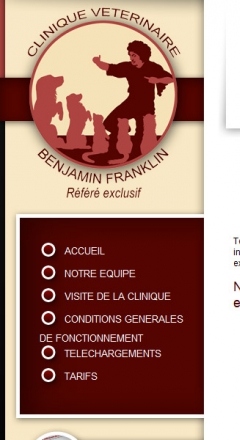 Clinique Vétérinaire Benjamin Franklin, cas référés de chirurgie